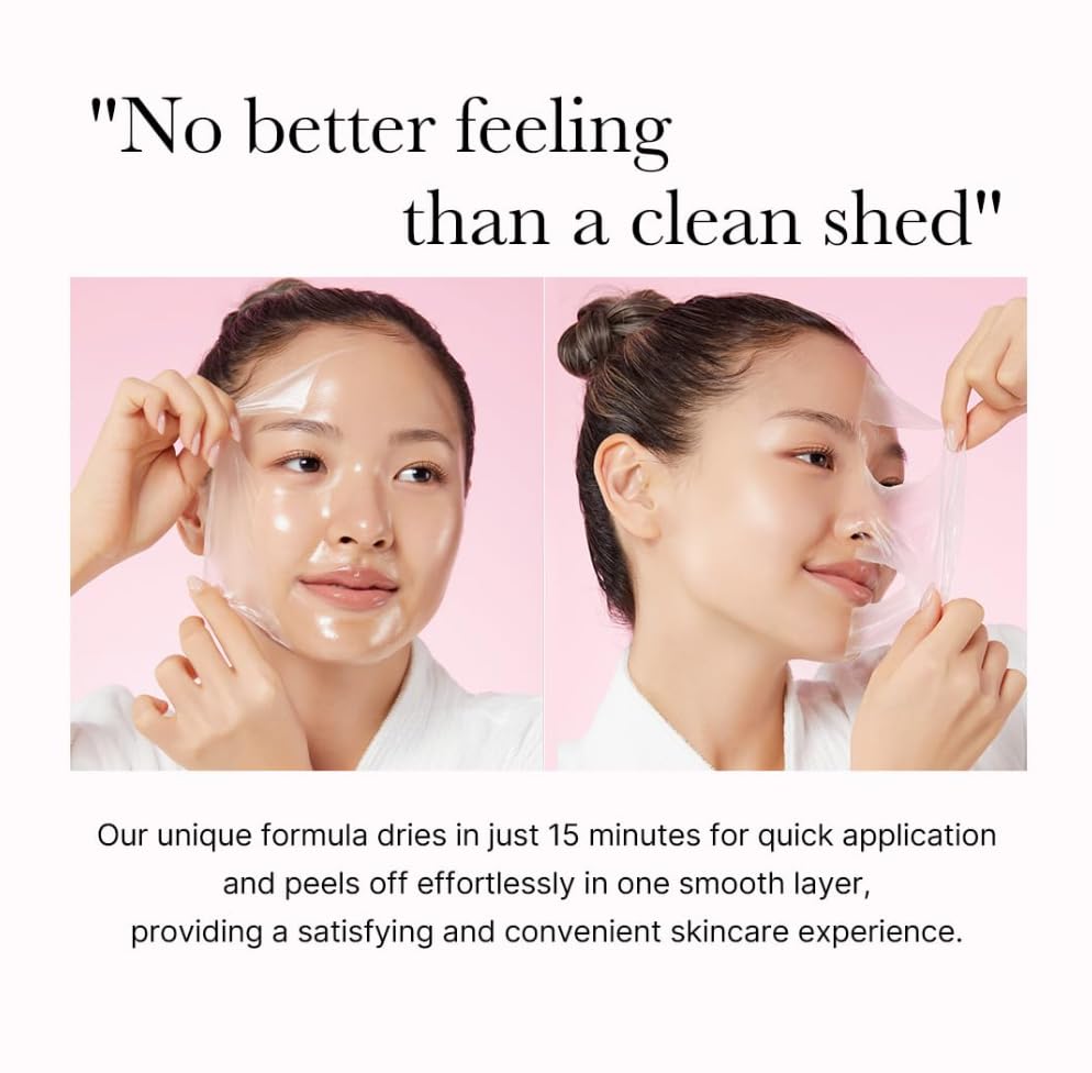 medicube Wrapping Mask Collagen Overnight Peel Off Facial Mask | Elasticity & Hydration Care, Reduces Sagging & Dullness | Hydrolyzed Collagen For Glowing Skin | Korean Skin Care, 2.53 fl.oz