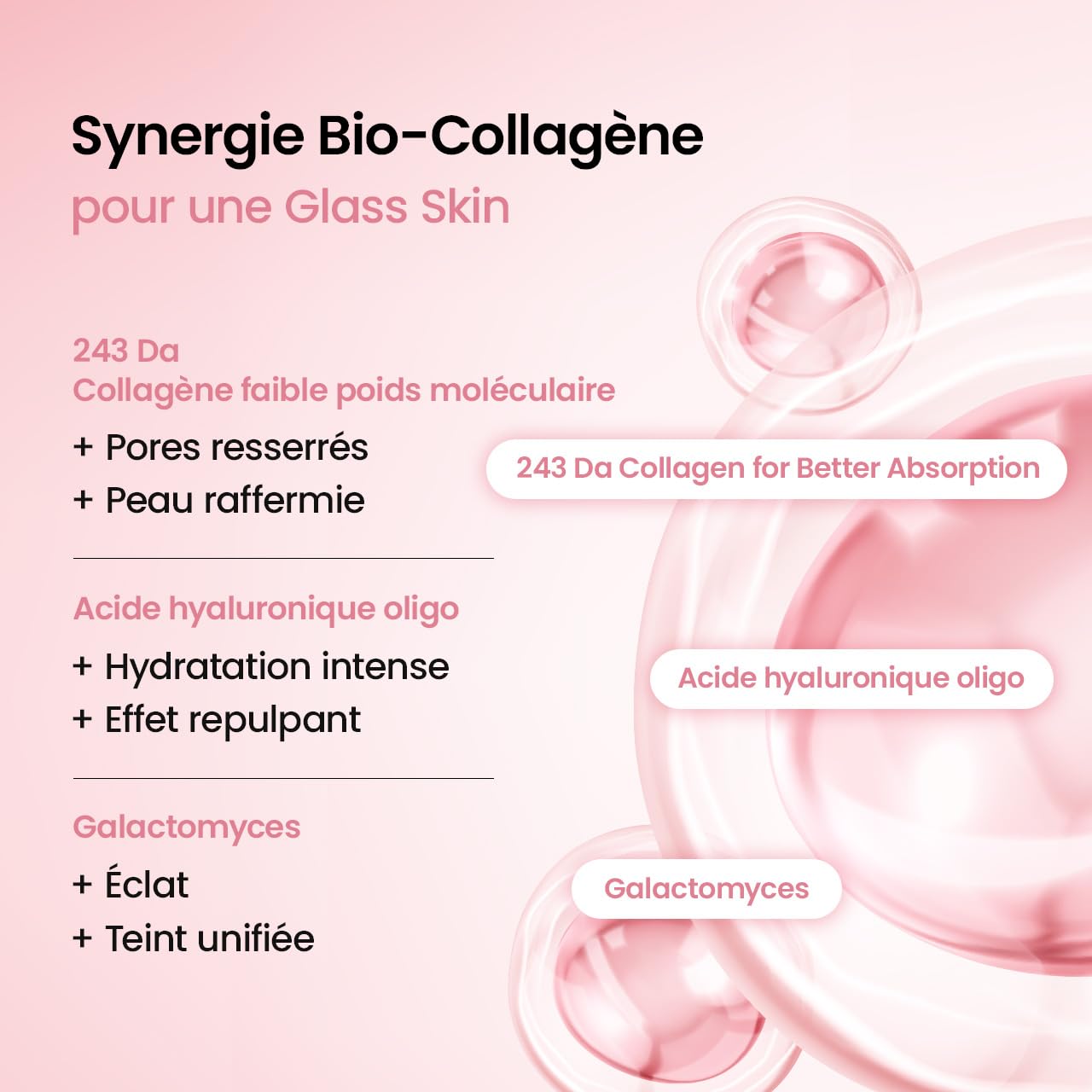 BIODANCE Bio-Collagen Masque Profond Réel, Masque Hydrogel, Minimisation des Pores, Amélioration de l'Élasticité, Skincare Coréenne| 34 g (1,19 oz) x 4 pièces