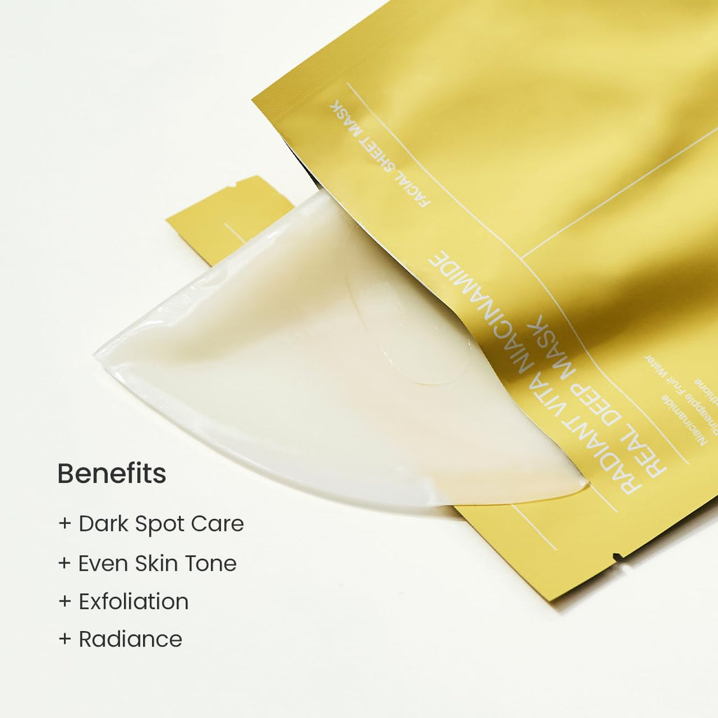 BIODANCE Bio-Collagen Masque Profond Réel, Masque Hydrogel, Minimisation des Pores, Amélioration de l'Élasticité, Skincare Coréenne| 34 g (1,19 oz) x 4 pièces