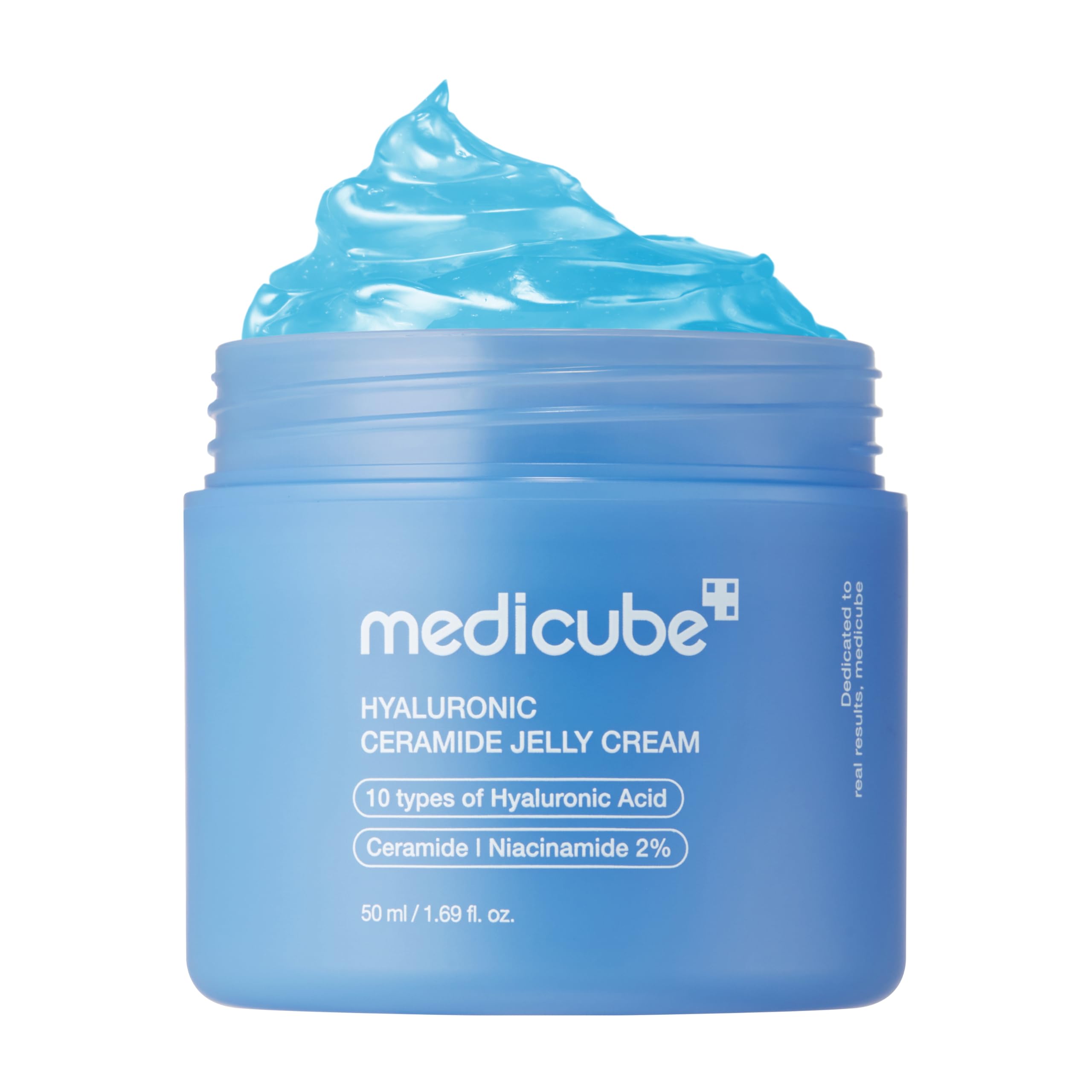 medicube Collagen Jelly Cream- Niacinamide & Freeze-Dried Hydrolyzed Collagen - Boosts skin's barrier hydration and gives 24h Glow & Lifted Look - Korean skincare (1.69 Fl Oz (Pack of 1))
