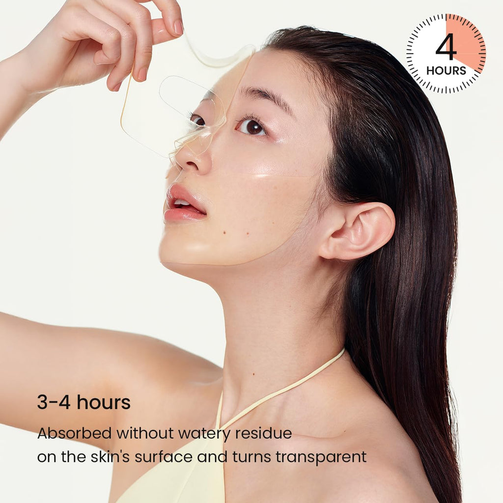 BIODANCE Bio-Collagen Masque Profond Réel, Masque Hydrogel, Minimisation des Pores, Amélioration de l'Élasticité, Skincare Coréenne| 34 g (1,19 oz) x 4 pièces