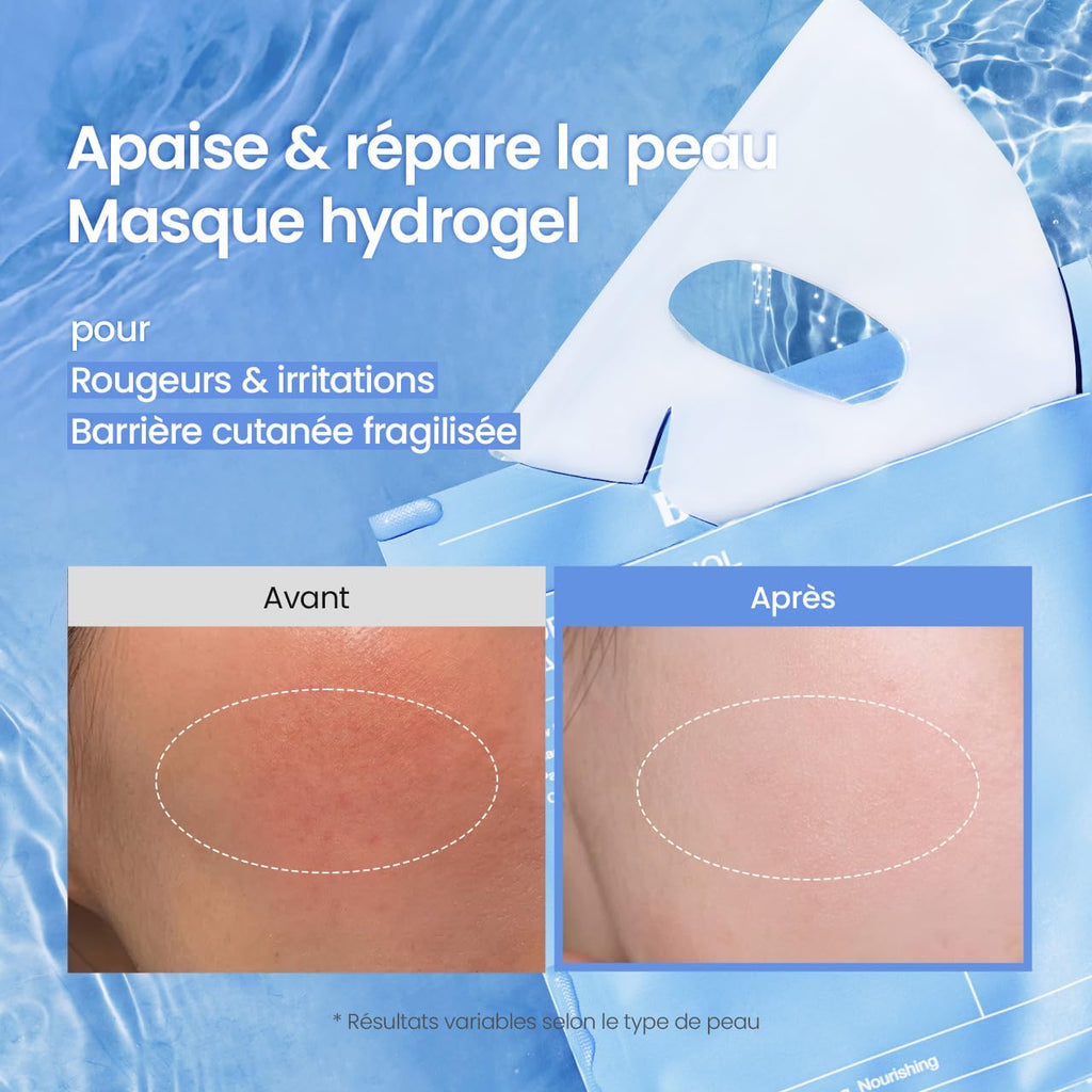 BIODANCE Bio-Collagen Masque Profond Réel, Masque Hydrogel, Minimisation des Pores, Amélioration de l'Élasticité, Skincare Coréenne| 34 g (1,19 oz) x 4 pièces
